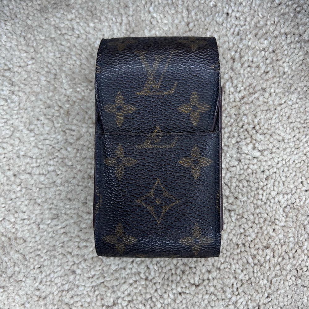 Louis Vuitton Brown Monogram Case cigarette